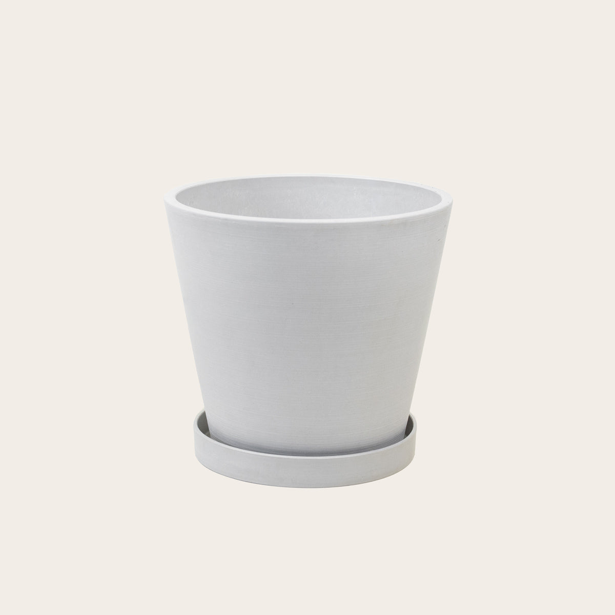 small white plastic plant pots Ecopot – Babygreens